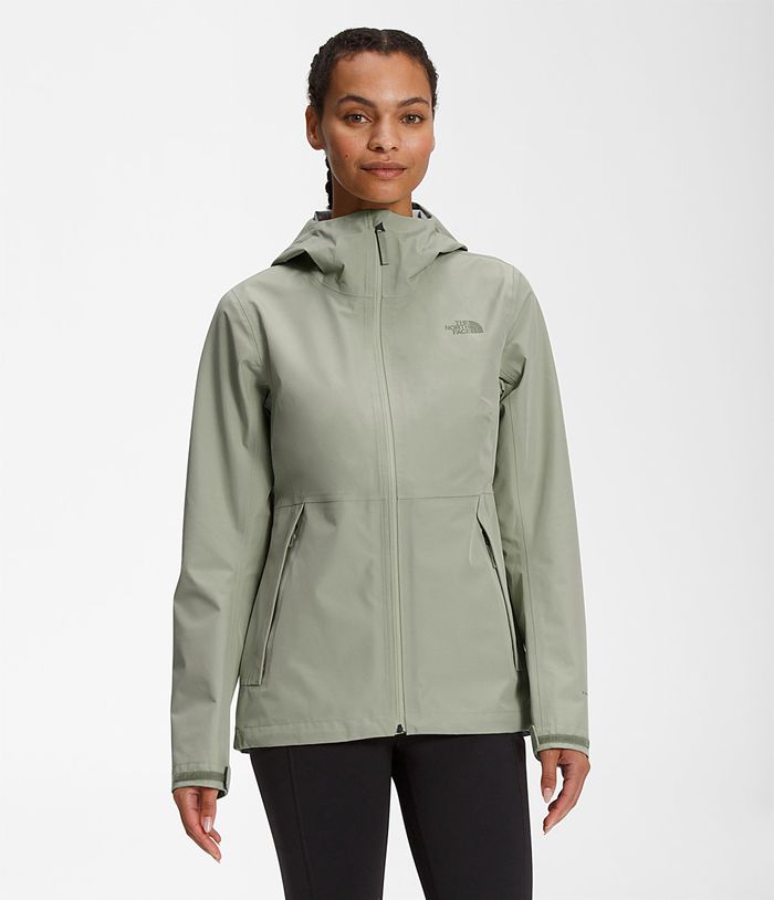 Chubasquero The North Face Mujer Dryzzle Futurelight™ - Colombia ERUZPB671 - Verde